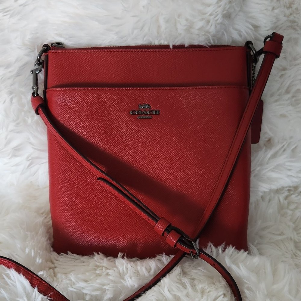 Coach Crossbody Purse RED
